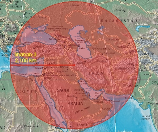 Shahab-3_Range