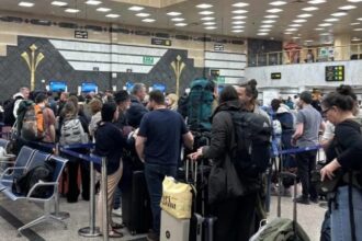 Taba airport Israeli fleeing
