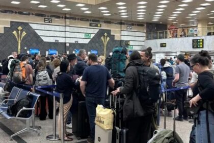 Taba airport Israeli fleeing