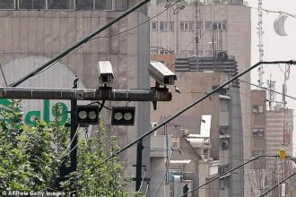 Tehran traffic cameras