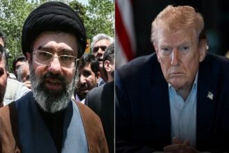 Trump and Mojtaba Khamenei