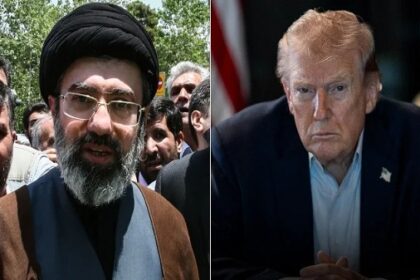 Trump and Mojtaba Khamenei
