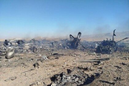 Destroyed US Plane