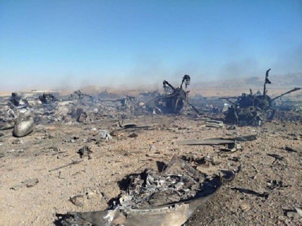 Destroyed US Plane