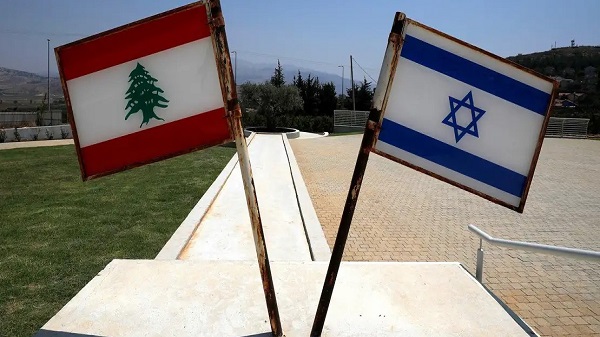 Lebanon Israel Flags