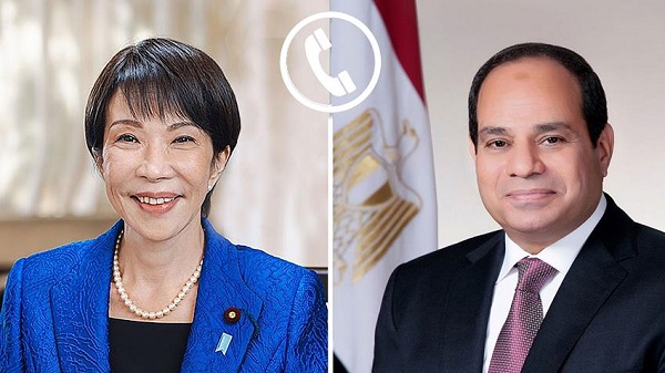 Sisi and Japanese PM