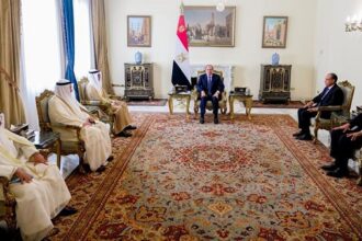 Sisi and Kuwait FM