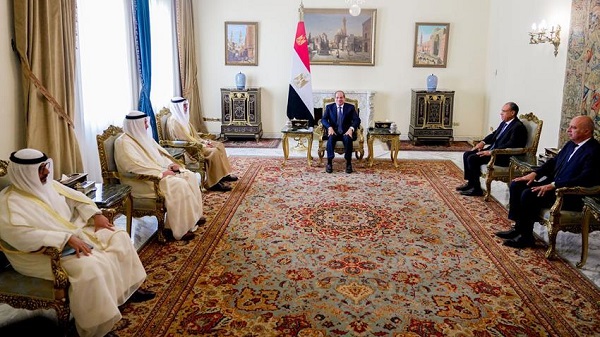 Sisi and Kuwait FM