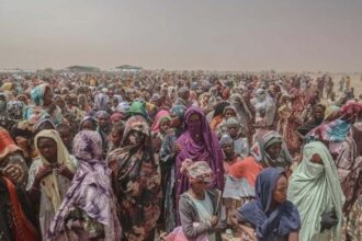 Sudanese refugees in Chad