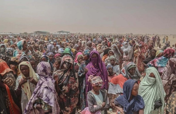 Sudanese refugees in Chad