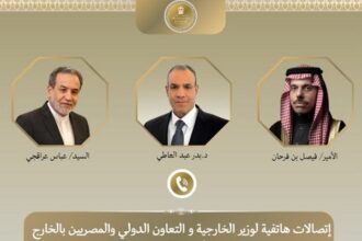 Egyptian Saud Iranian FMs