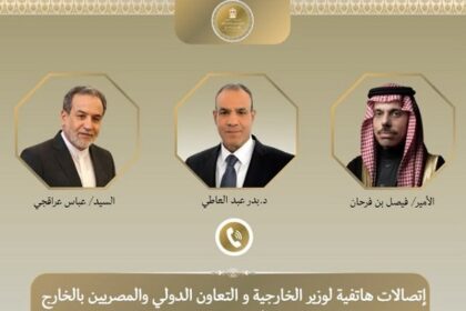 Egyptian Saud Iranian FMs