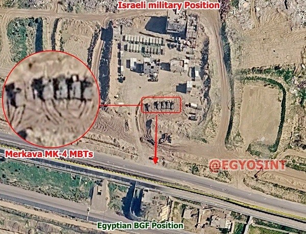 Israeli Base on Egyptian border