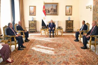 President Sisi and Tunisian FM