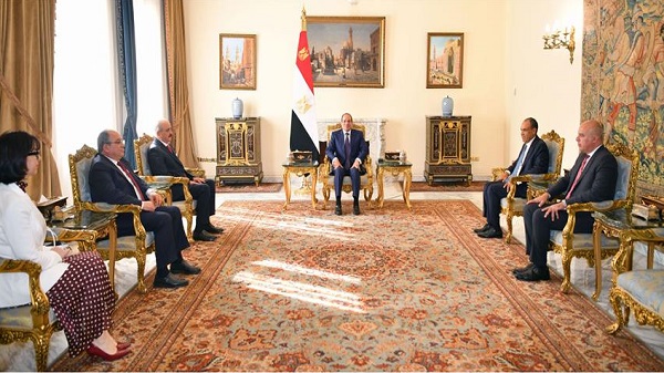 President Sisi and Tunisian FM