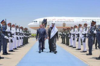 Sisi and MBZ airport