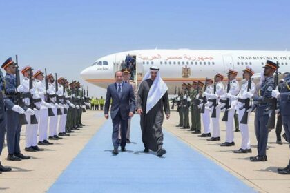 Sisi and MBZ airport