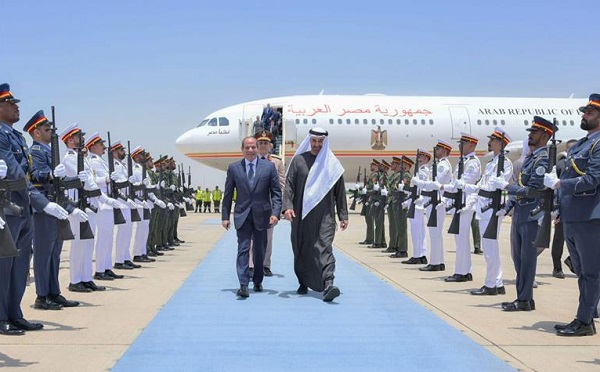Sisi and MBZ airport