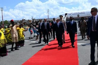 Sisi arrived in Kenya