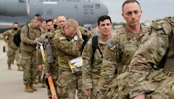 US troops leaving