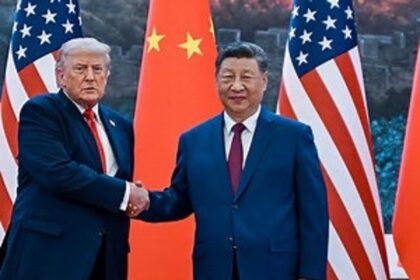 Xi greets Trump