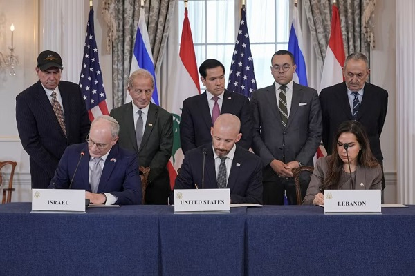 Agreement to leave Lebanon