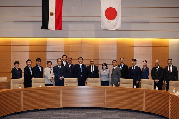 Egypt FM and Japaese Friendship