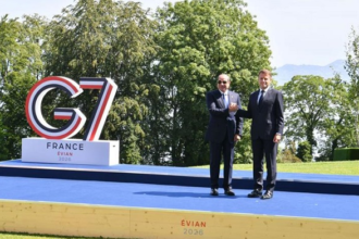 Macron Sisi G7