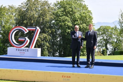 Macron Sisi G7