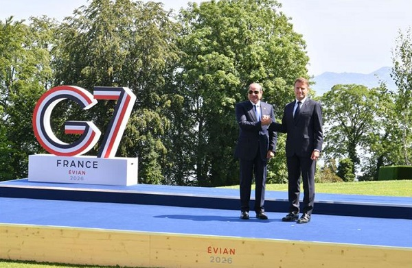 Macron Sisi G7