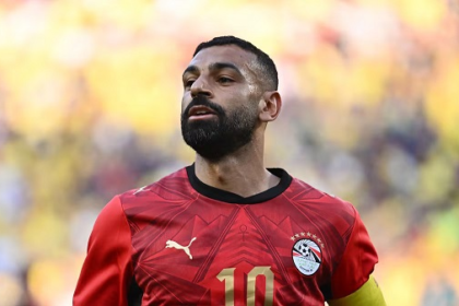 Salah with Egypt Jersey