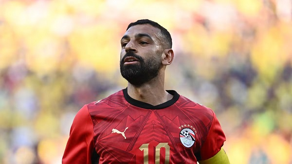Salah with Egypt Jersey