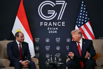 Sisi and Trump meet G7