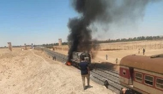 Suez train accident