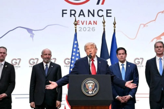 Trump presser G7