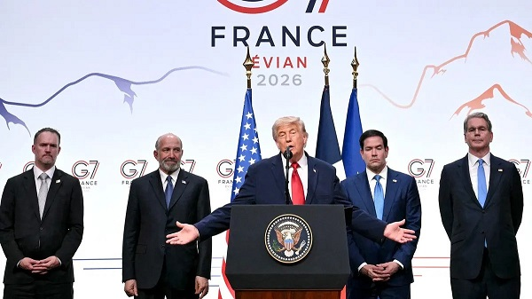 Trump presser G7