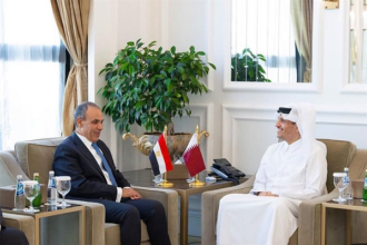 Egypt FM & Qatar FM