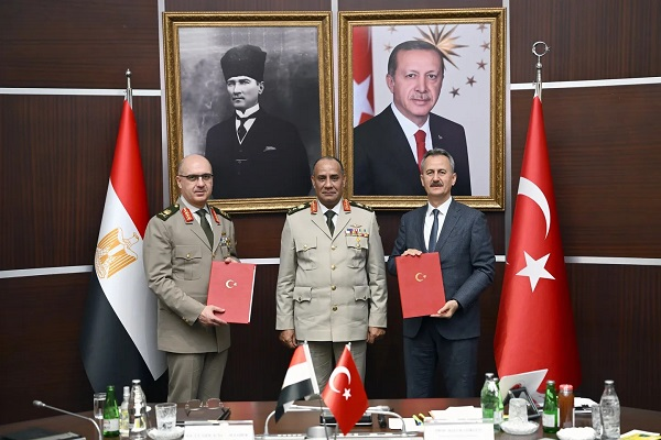Egypt and Turkey military agreement