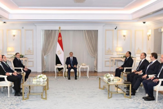 Sisi and Libyan Leaders