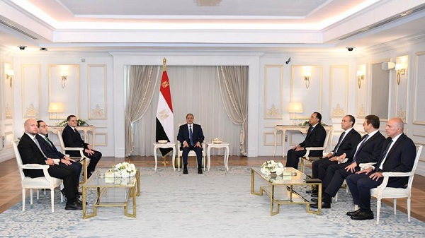 Sisi and Libyan Leaders