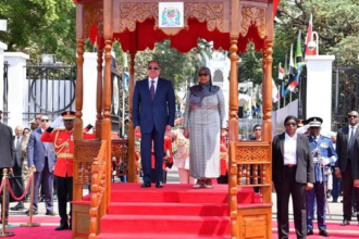Sisi arrives in Tanzania