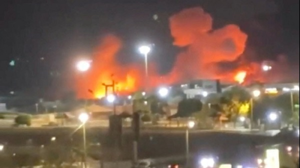 US strikes Iran
