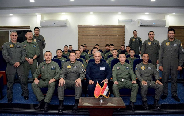 Egypt China air force manuevers