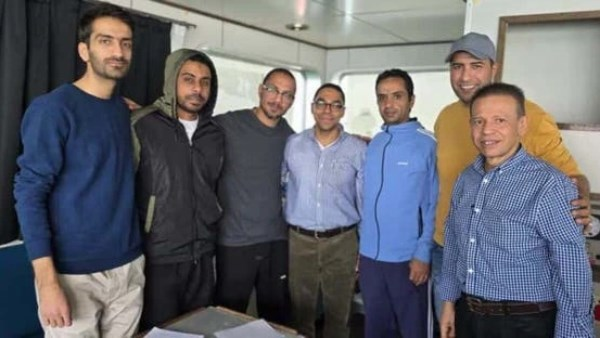 Egyptian sailor released