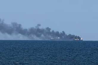 Indian ship sinks