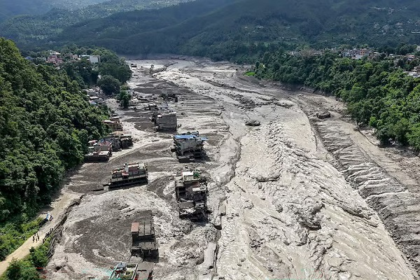 Nepal mud slide
