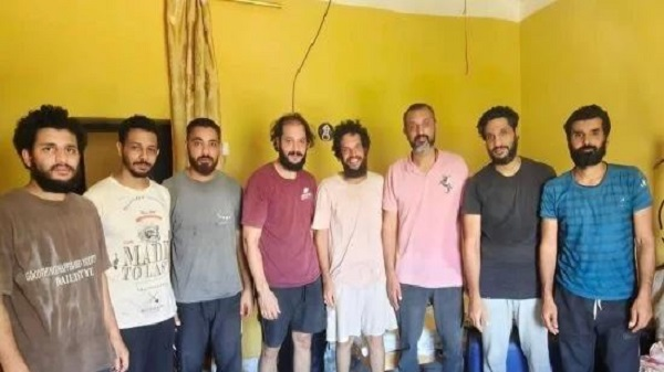 Egyptian sailors freed