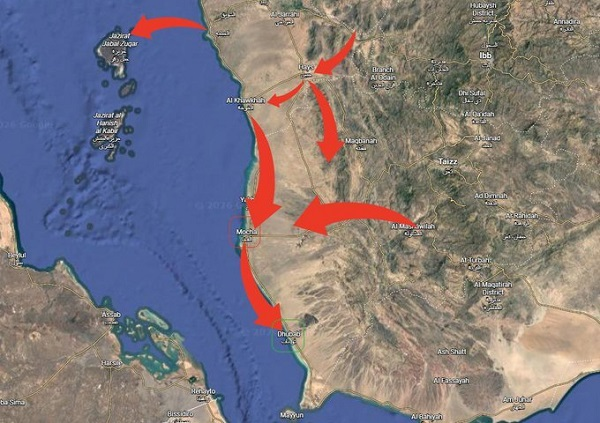 Houthis movements