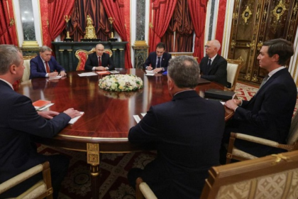 Putin meets Kishner and Witkoff