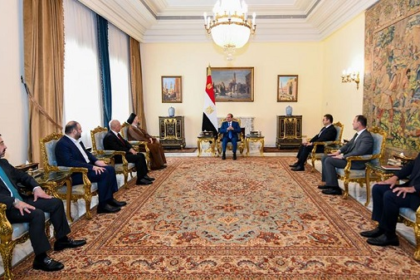 Sisi meets Hakim